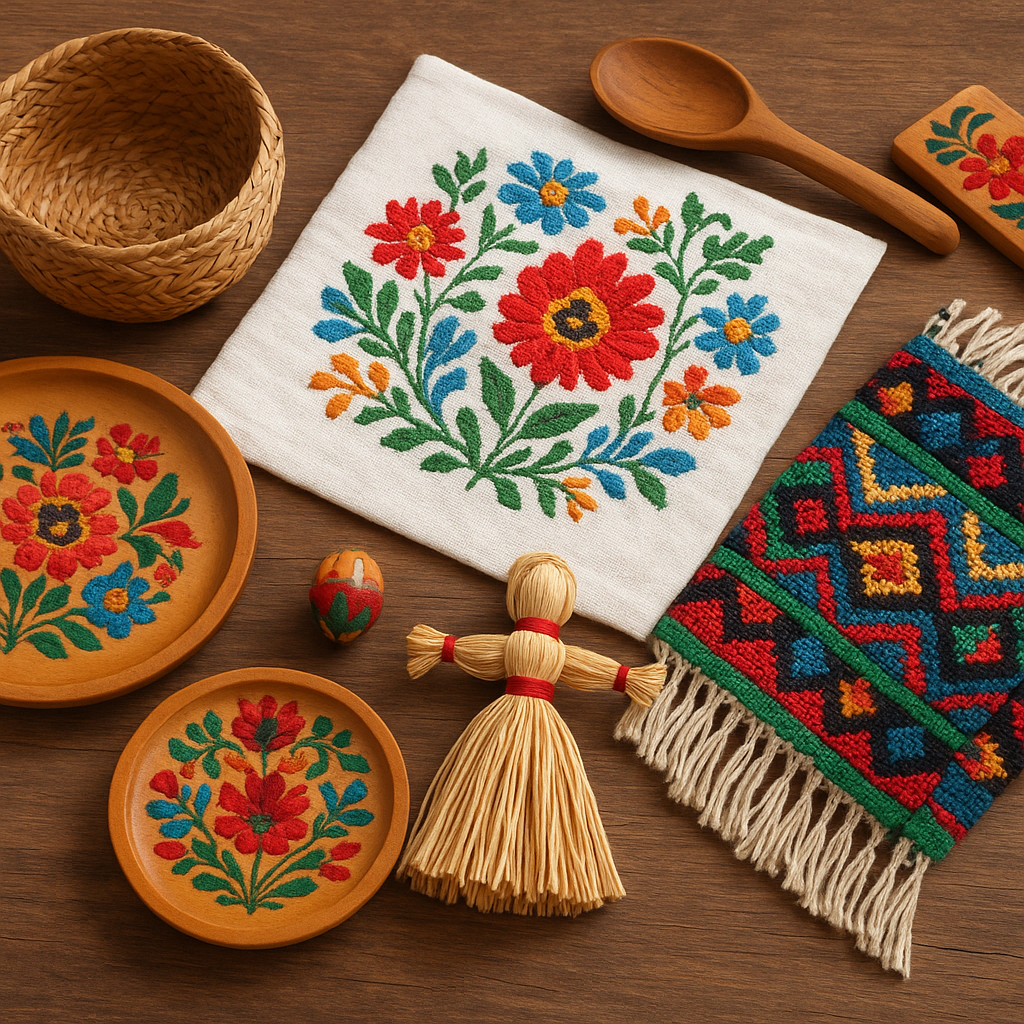 Rękodzieło inspirowane folklorem