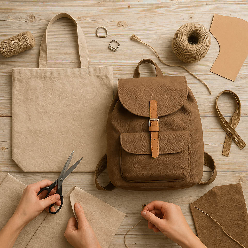 Jak tworzyć ręcznie robione torby i plecaki