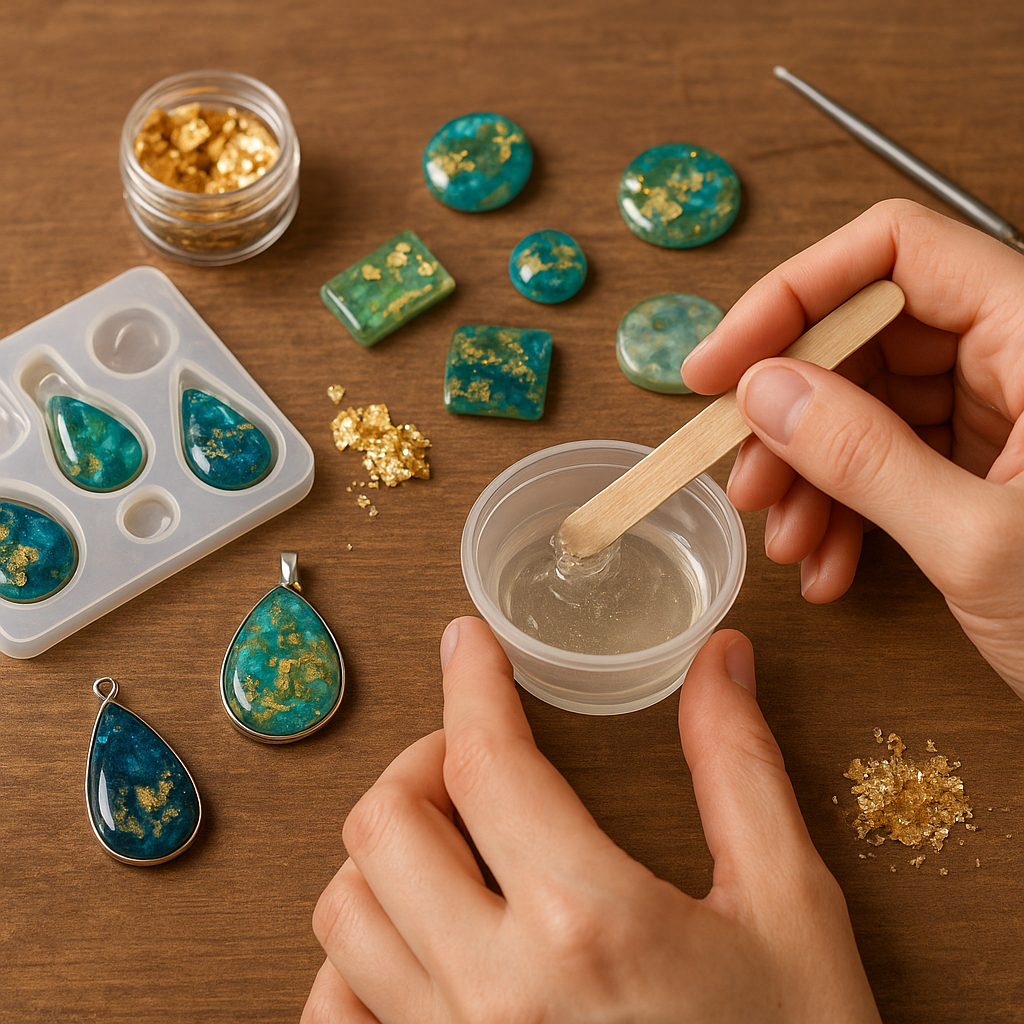 Jak tworzyć biżuterię z żywicy epoksydowej