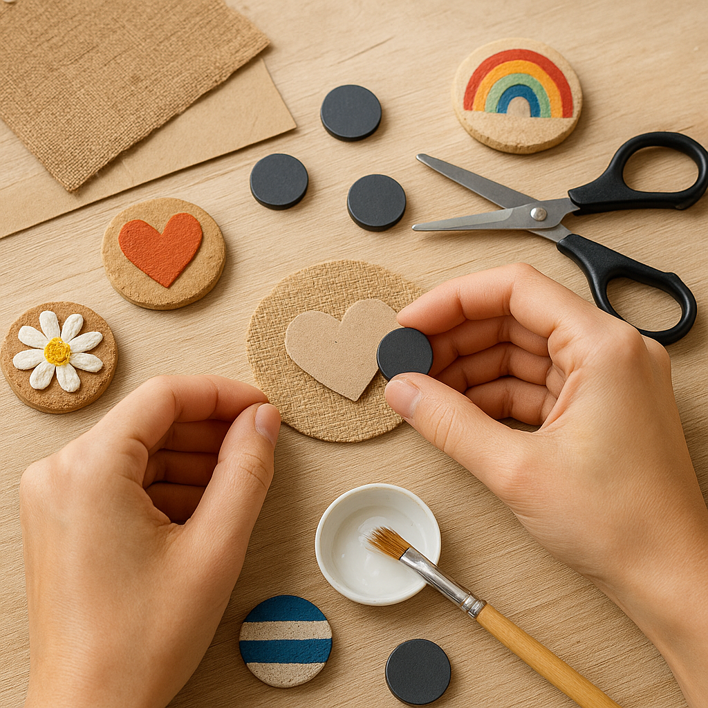 Jak tworzyć ręcznie robione magnesy